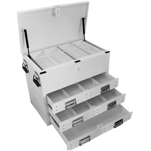 3 DRAWER UTE BOX (WHITE)